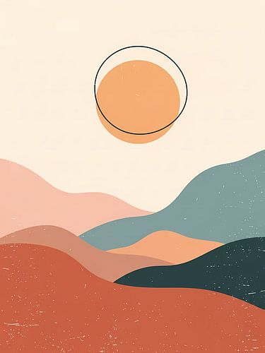 Desert Horizon Sunscape