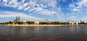 Magdeburg Skyline Panorama