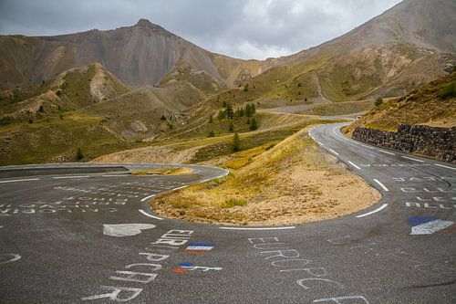 Onderweg op de Col d'Izoard