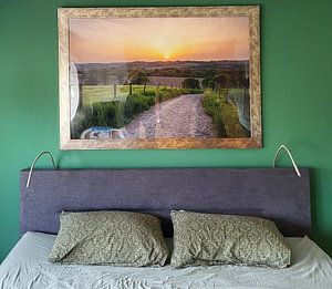 Sunset Over the Hills