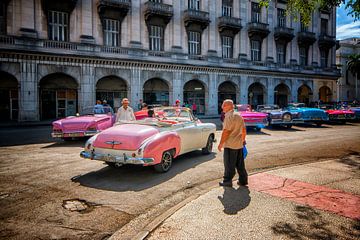 Cabrio oldtimer, Cuba van Ferdinand Mul