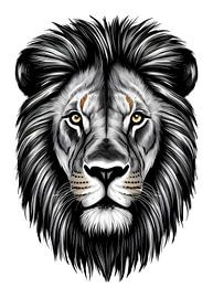 Lion Head Illustration by BRZ999