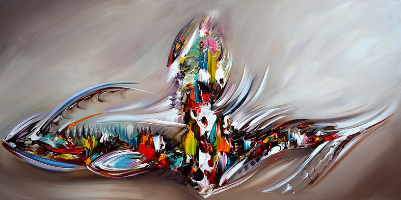 Abstract Life by Gena Theheartofart