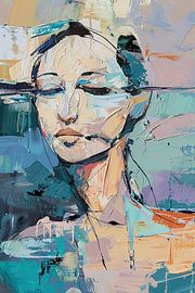 Woman | Woman Face by Art Whims