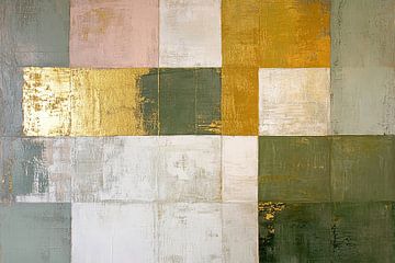 Abstract Gold | Whisper of Gold by ARTEO Paintings