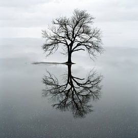 Baum Baumspiegel von Poster Art Shop