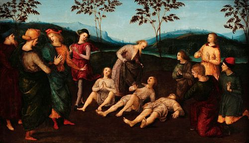 Het wonder van St. Eusebius van Cremona, Rafaël