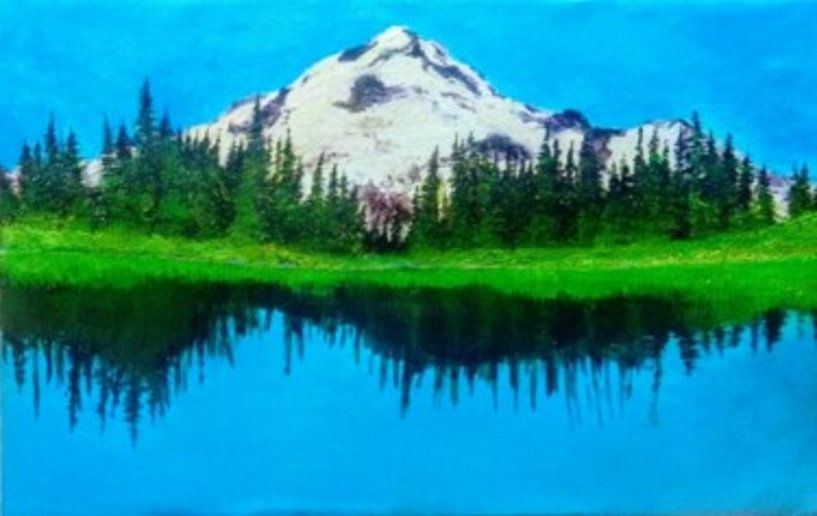 The Sinking Mountain by Augustyn Engty