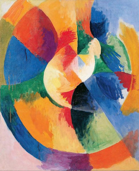 Robert Delaunay-Circle, Sun by finemasterpiece