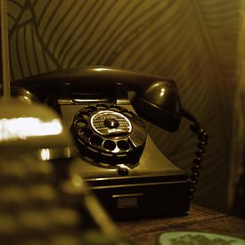 Vintage telefoon von Coco Gonzalez