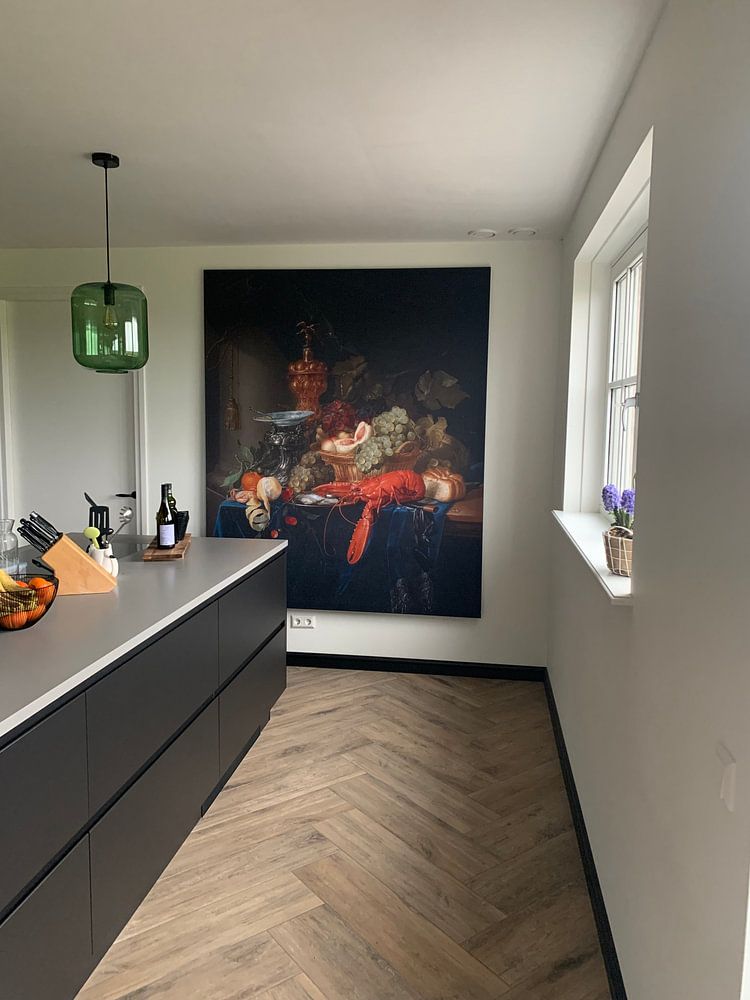 Stilleven met een gouden bokaal, Pieter de Ring 