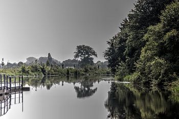 Doetinchem at the sluice on the old icecream photo poster or wall decoration