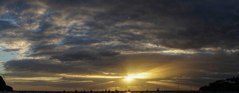 Sunset at San Juan del Sur by Stefan Havadi-Nagy