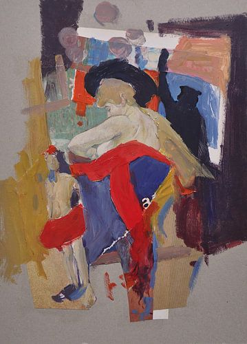 Femme avec un béret