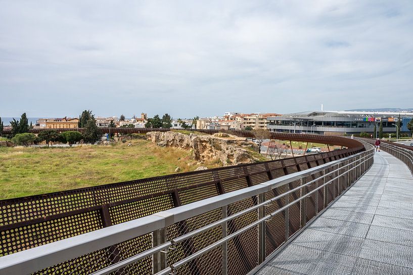 Fußgängerbrücke über die Fabrica-Hügel von Werner Lerooy