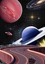 the car is heading space by Classic artwork thumbnail