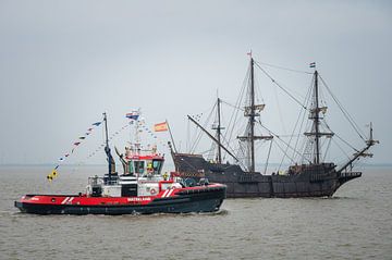 El Galeón Andalucía and Waterland DelfSail 2024 by Jan Georg Meijer