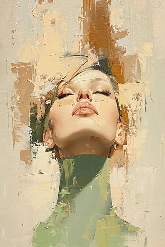 Whispered Light | Vrouwelijk schilderij