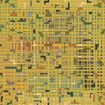 Lijnenspel: stadsgezicht