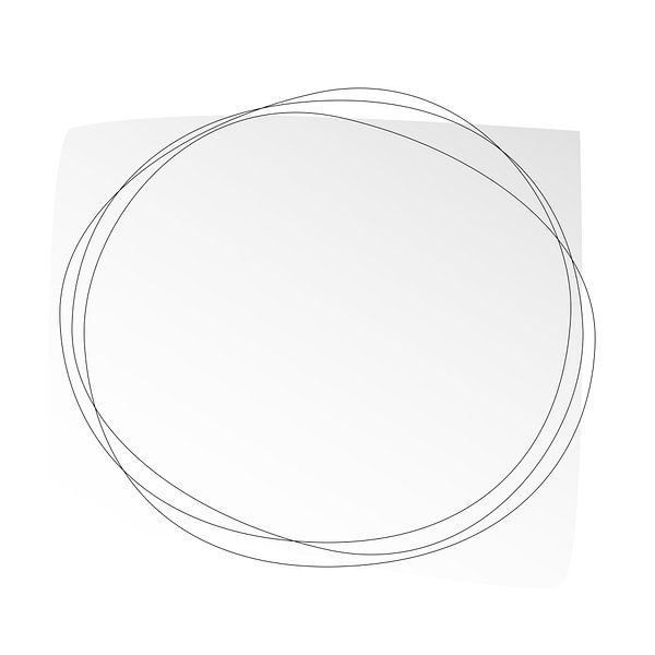 Line Art Circles Grayscale by studio jeska