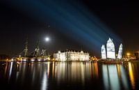 Scheepsvaartmuseum in de nacht van Dennis van de Water thumbnail