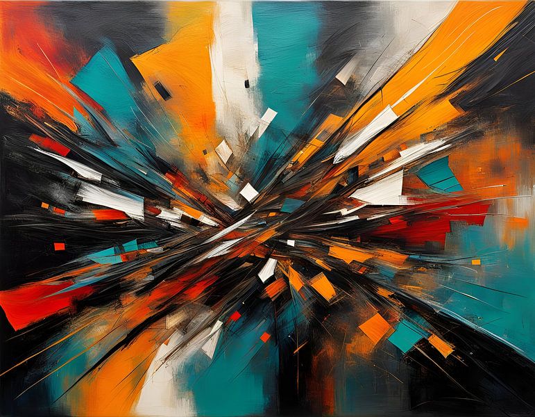 Modern-Visual Art 13 van Johannas Art Creations