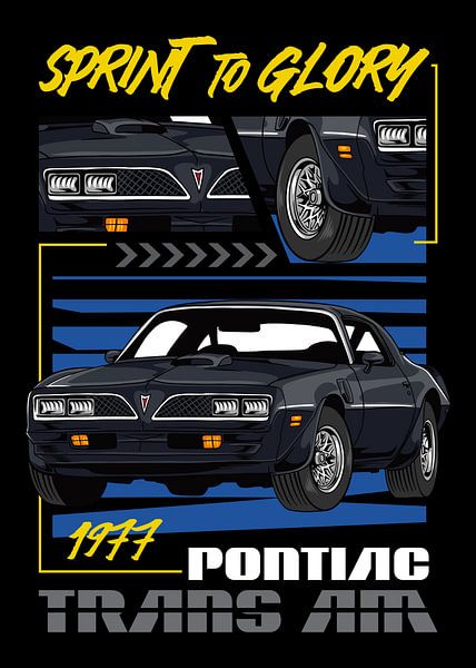 1977 Pontiac Trans Am Muscle Car von Adam Khabibi