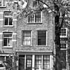 Nummer 3 Egelantiersgracht 54 Huis B&W Artistic von Hendrik-Jan Kornelis