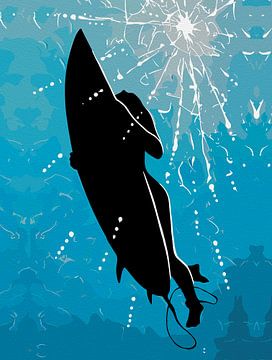 Deep Dive - Surfer's Unterwasser-Reise von Ramy Salah Hefny