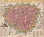 Plattegrond van de stad Groningen (1777 - 1810), onbekend van Meesterlijcke Meesters thumbnail