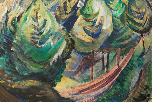 Emily Carr - Pad tussen pijnbomen