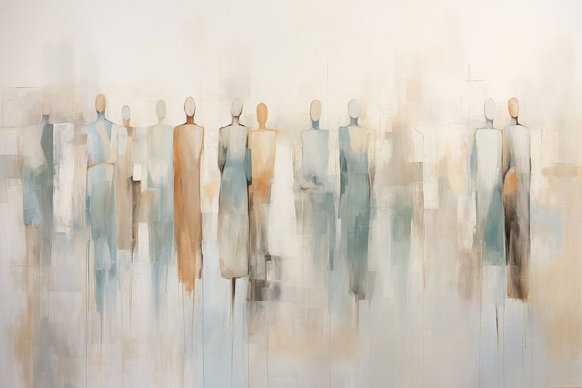 People abstract by Bert Nijholt