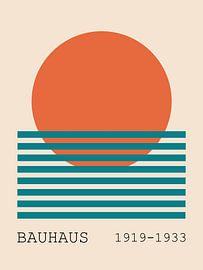 Affiche Bauhaus Soleil sur Hilde Remerie Photographie et art numérique