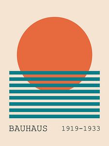 Bauhaus-Plakat Sonne