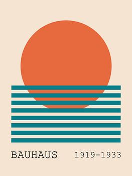 Bauhaus poster Sun