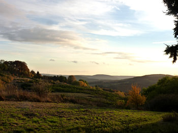Avondlicht in de Duitse Eifel