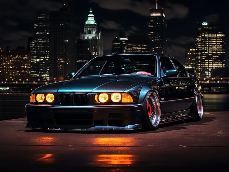 Bmw E36 Auto Auto in New York van FotoKonzepte