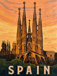 Goldene Sagrada Familia
