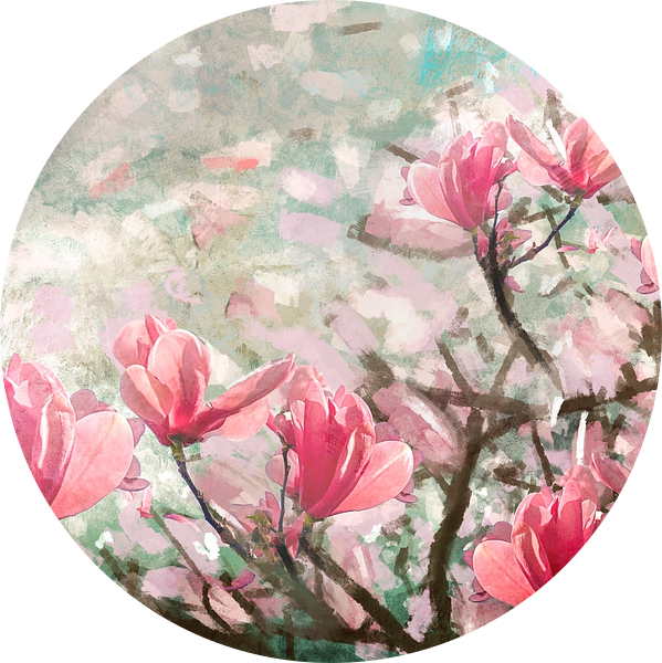 Bloemenveld Magnolia van Sander Van Laar