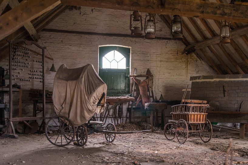 Old carts III by Dick Carlier