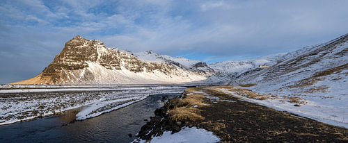 IJsland in de winter.