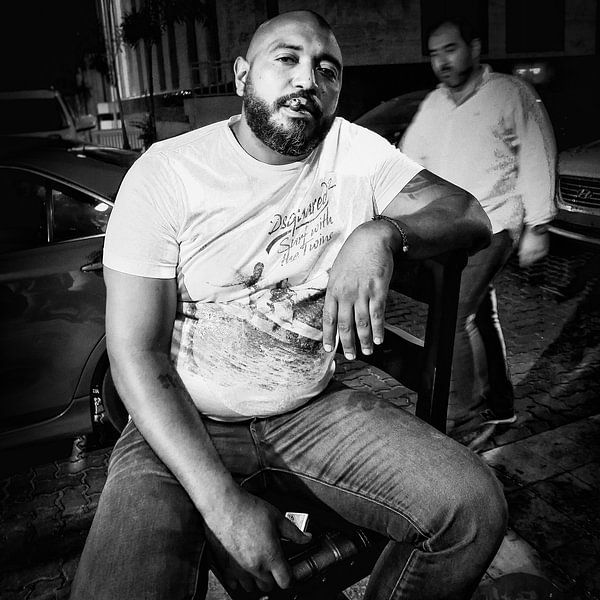 videur à Santo Domingo par Guy Lambrechts photographie