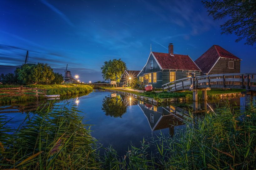 Zaanse Schans von Herman van den Berge