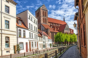 Kirchblick in Wismar