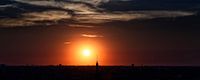 Coucher de soleil Skyline Rotterdam par Rob van der Teen Aperçu