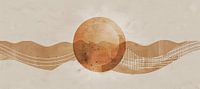Bauhaus Japandi Abstract van Kunst Kriebels thumbnail