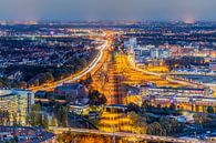 Skyline der Stadt Den Haag von Original Mostert Photography Miniaturansicht