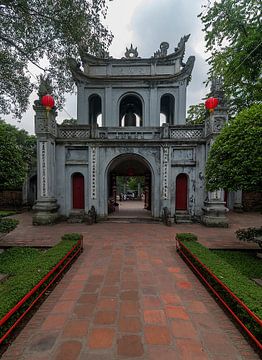 Hanoi: Confuciustempel van Maarten Verhees