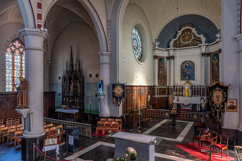 Interior of St Bavo's by Werner Lerooy