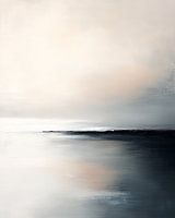 De zee, abstract minimalisme